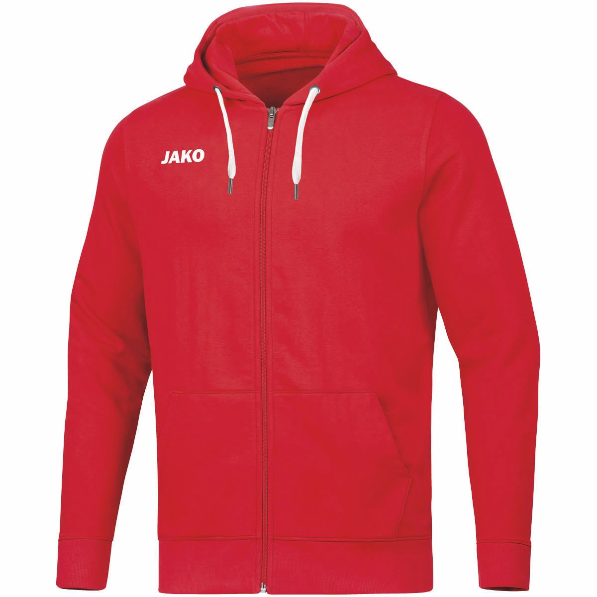 Kapuzenjacke Base rot XXL