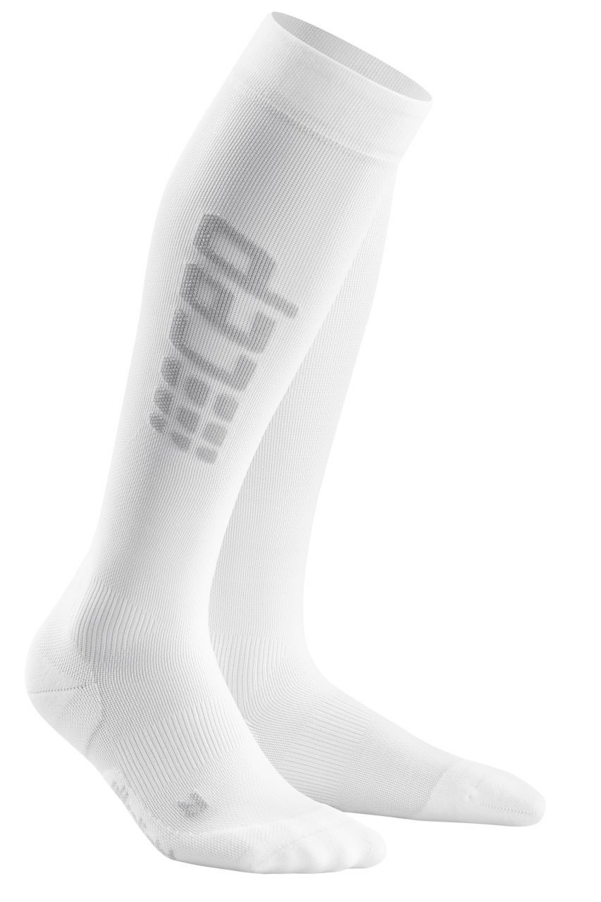 CEP Run Ultralight Socks - Women - white/grey  Größe 4 (IV)