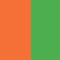 Orange/grün