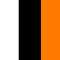 Fluo Orange/weiß/schwarz