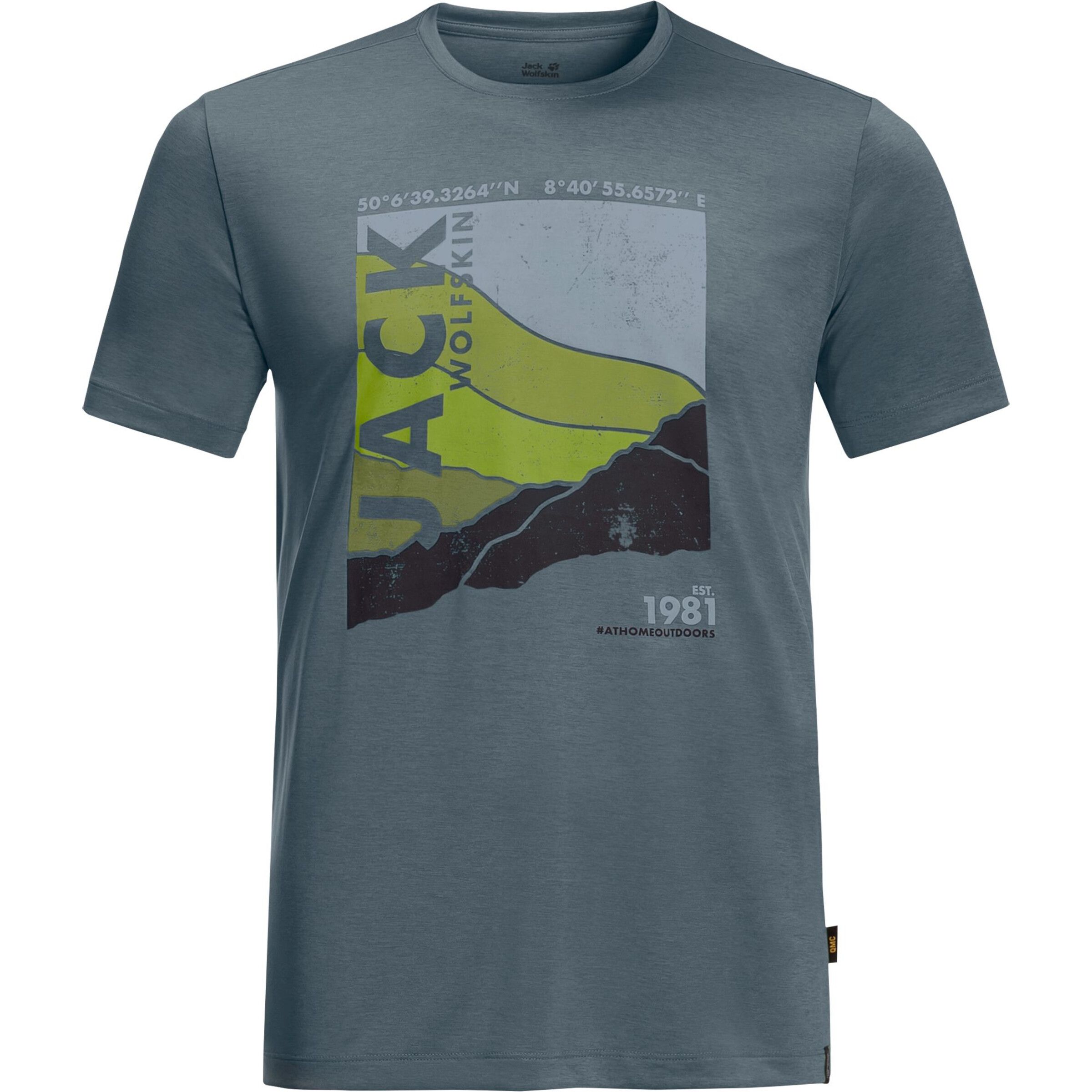 Crosstrail Graphic T Men | T-Shirt  Storm Grey XL