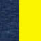 marine meliert/neongelb