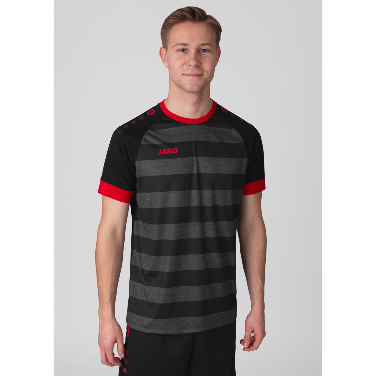Trikot Celtic Melange KA schwarz/sportrot XXL
